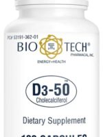 Bio Tech Pharmacal Vitamin D3 50,000 IU capsules