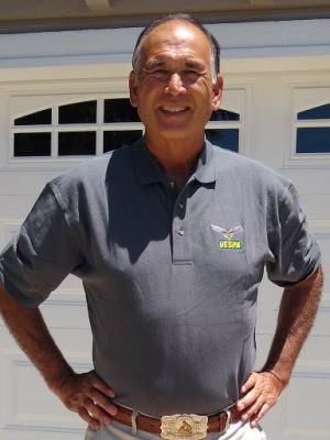 VESPA Logo Embroidered Men's Polo Shirt