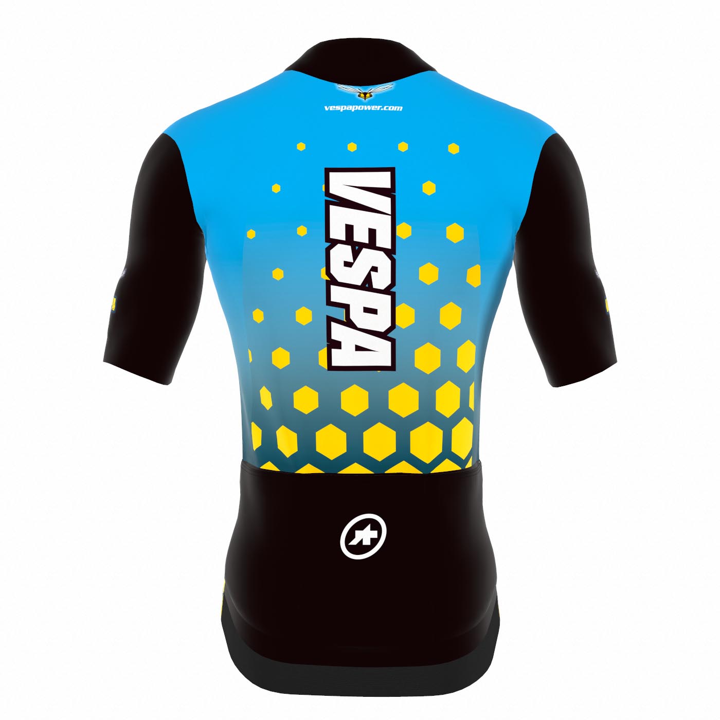 Custom VESPA Cycling Jersey by ASSOS - Image 3