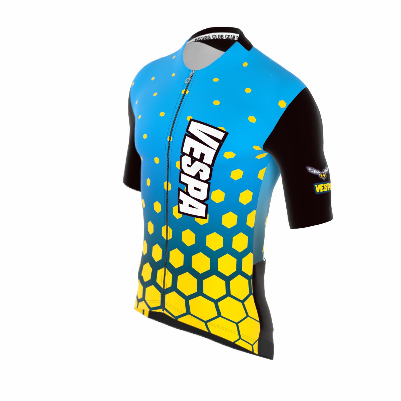 Custom VESPA Cycling Jersey by ASSOS - Image 4