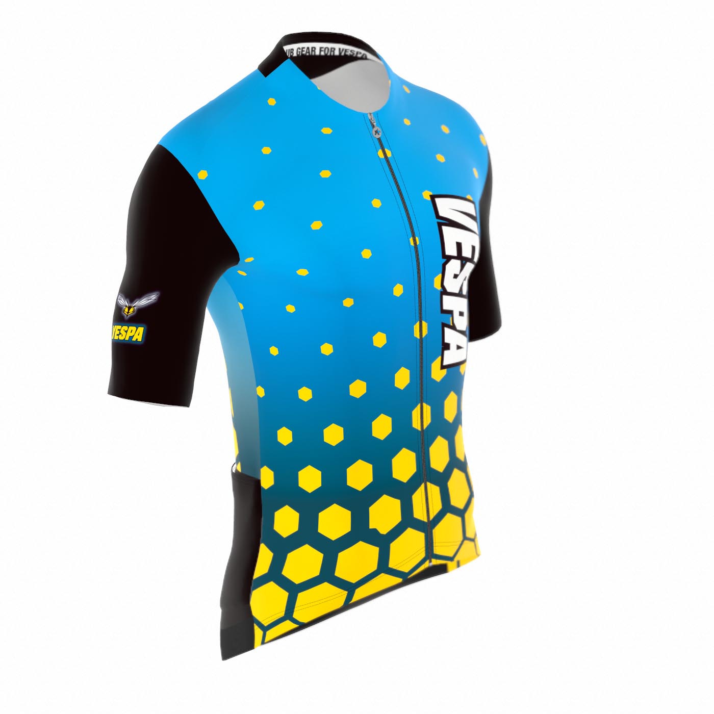 Custom VESPA Cycling Jersey by ASSOS - Image 6