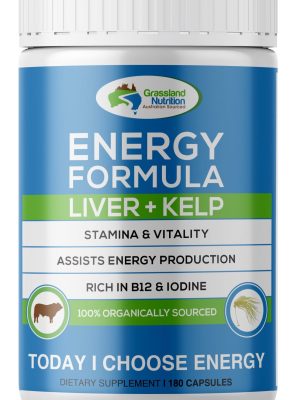Grassland Nutrition Freeze-dried Liver Capsules + Kelp