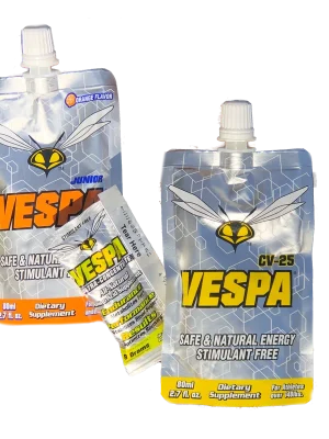 Vespa Jr, Vespa Ultra Concentrate, and Vespa CV-25 pouches